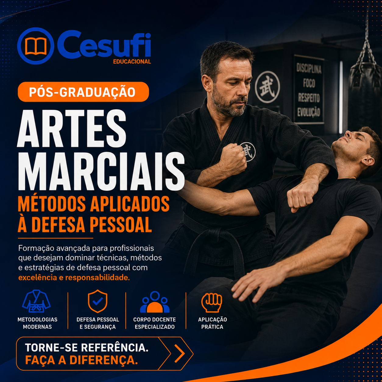 Pos em Artes Marciais Cesufi Educacional Você Mais Longe