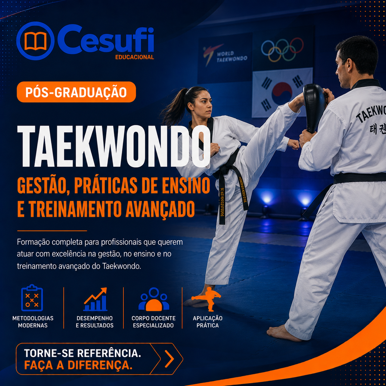 Pos em Taekwondo Cesufi Educacional Você Mais Longe