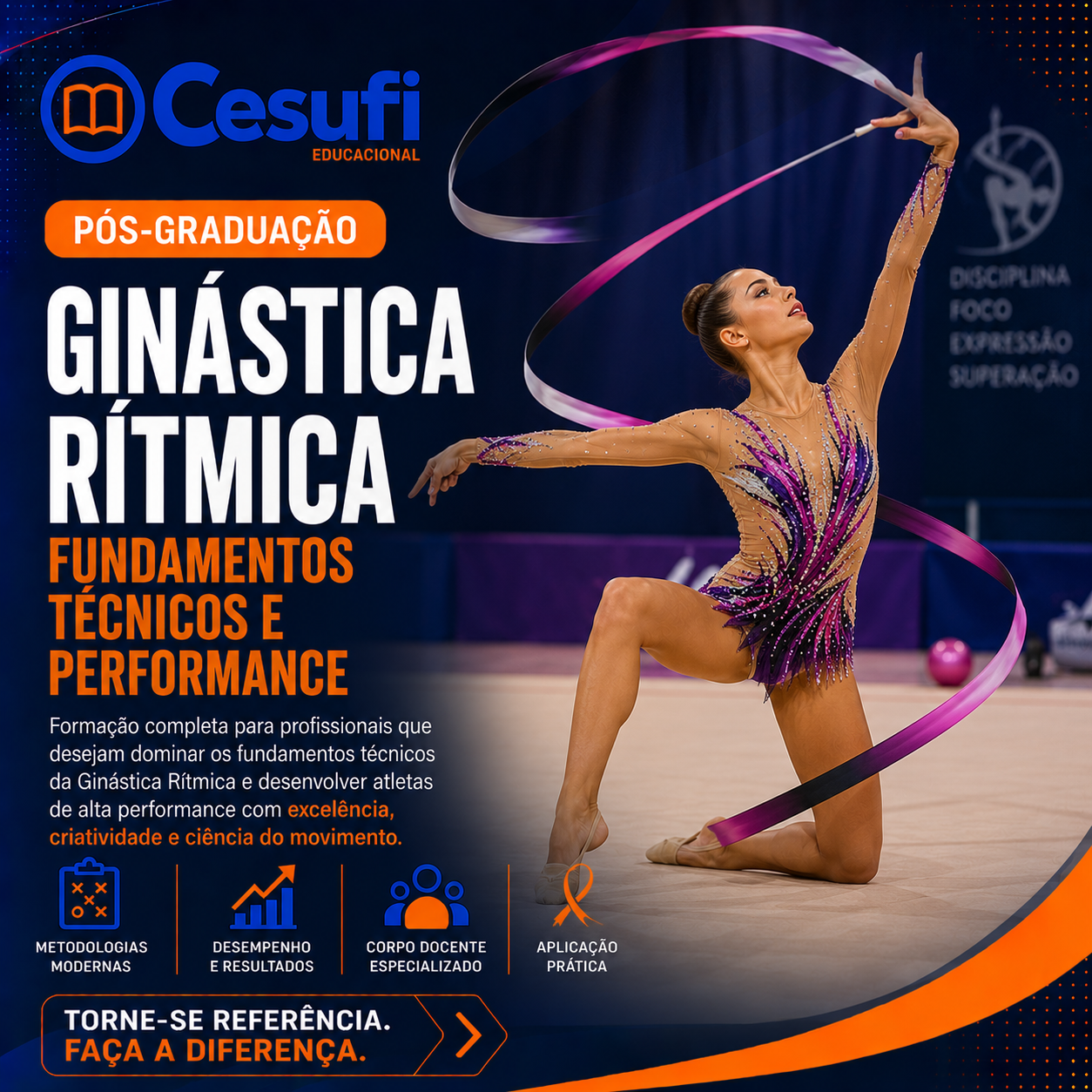 Pos em Ginástica Rítmica Cesufi Educacional Você Mais Longe