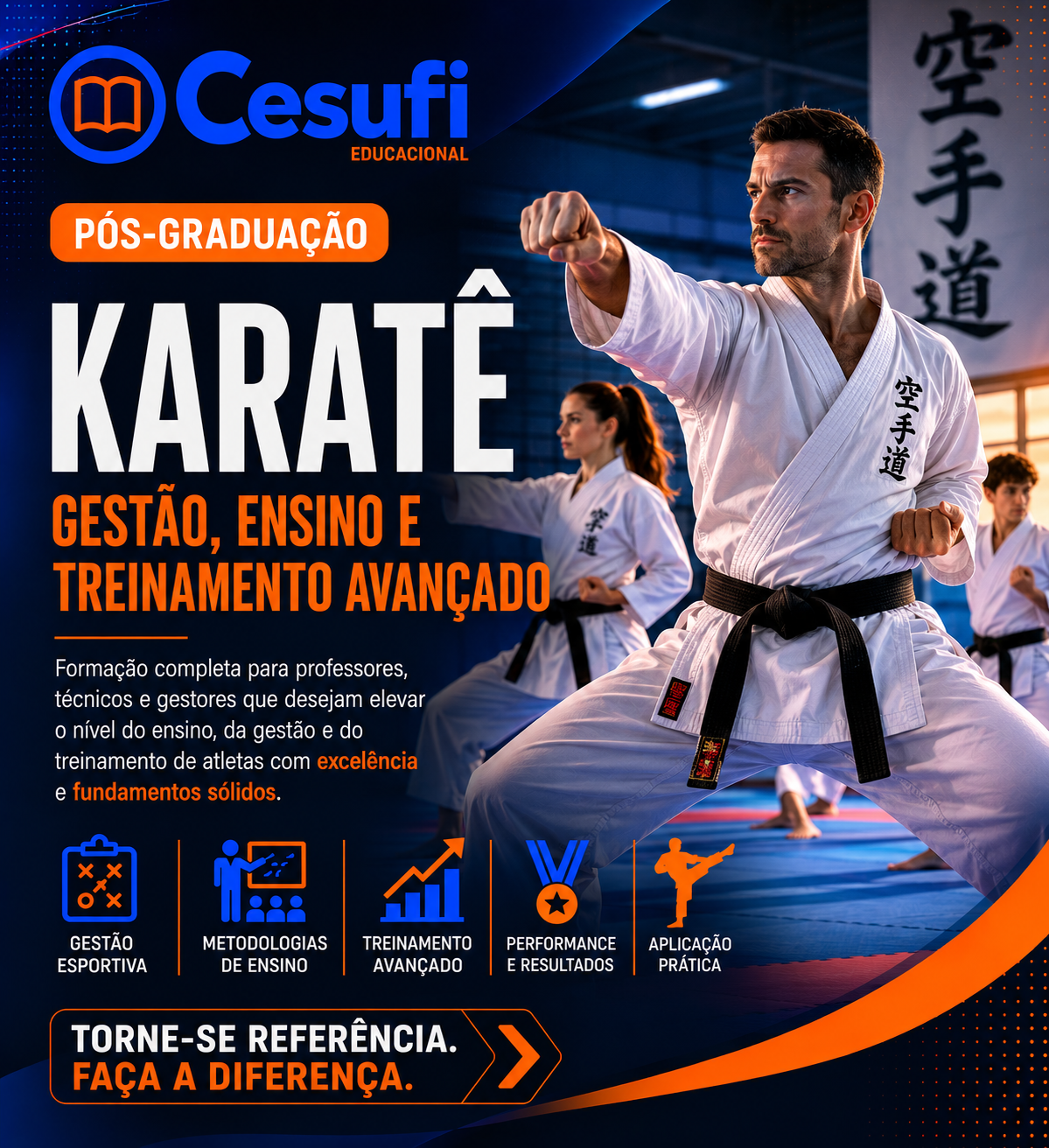 Pos em Karatê Cesufi Educacional Você Mais Longe